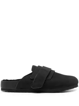 Birkenstock слиперы Nagoya из коллаборации с Tekla, черный