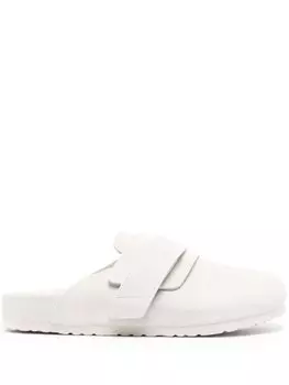 Birkenstock слиперы Nagoya из коллаборации с Tekla, нейтральный цвет