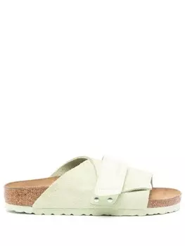 Birkenstock тапочки Киото, зеленый