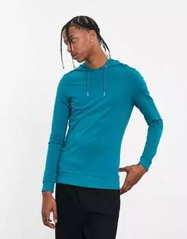 Бирюзовая худи ASOS