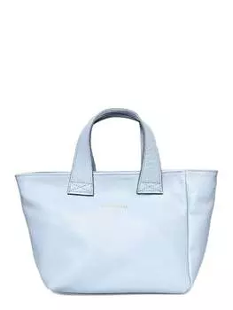 Бирюзовая кожаная сумка Roberta M, бирюзовый