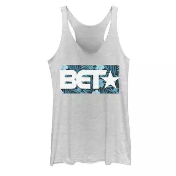 Бирюзовая майка с логотипом Juniors' BET Licensed Character