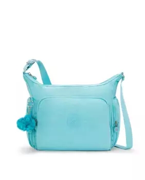 Бирюзовая многофункциональная женская сумка через плечо Gabb с регулируемым ремешком Kipling, бирюзовый