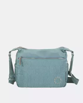 Бирюзовая женская сумка через плечо Curve Devota & Lomba