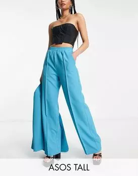 Бирюзовые брюки пригородного костюма ASOS DESIGN Tall