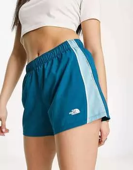 Бирюзовые шорты с боковыми полосками The North Face Elevation