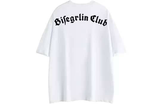 Bisegrlin BISEGRIN BisGreen Футболка унисекс, Белый