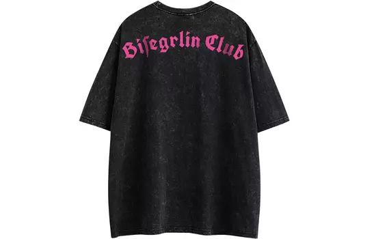 Bisegrlin BISEGRIN BisGreen Футболка унисекс, Фуксия