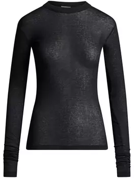 BITE Studios полупрозрачная футболка, черный