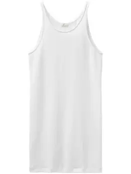 BITE Studios прозрачная майка, белый