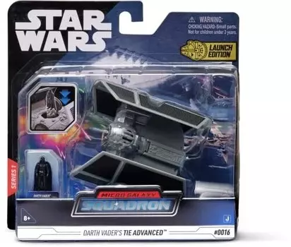 Bizak Star Wars Micro Galaxy Squadron Advanced Tie Ship включает в себя 1 фигурку (62610016)