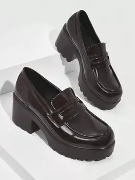 BIZCHIC Женская обувь Толстый ступенчатый каблук