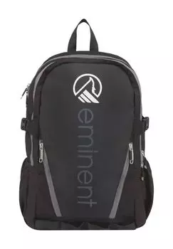 Бизнес-рюкзак Логотип, отделение для ноутбука, подстаканник eminent, цвет Black Grey