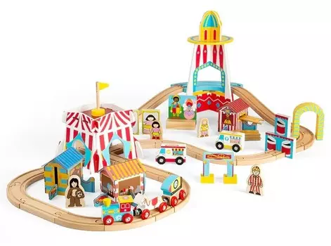 BJT290 Набор треков для парка развлечений Bigjigs Toys