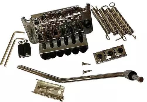 BL004-C Floyd Rose Chrome Locking Tremolo Лицензия Сделано в Корее Расстояние между струнами 10,8 мм Floyd Rose Chrome Locking Tremolo Licensed Made in Korea 10.8mm String Spacing