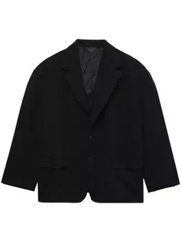 Black Comme Des Garons однобортный пиджак, черный