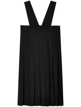 Black Comme Des Garons плиссированная рубашка, черный