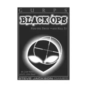 Black Ops, GURPS (1st-3rd Edition) - Fictional Settings, мягкая обложка