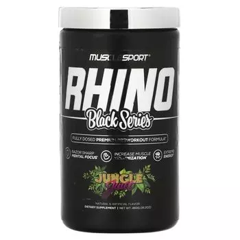 Black Series, Rhino, сок джунглей, 16,2 унции (460 г) Musclesport