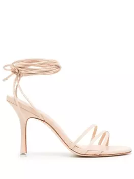 BLACK SUEDE STUDIO босоножки Leandra 95, нейтральный цвет