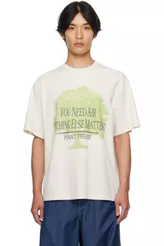 Благодарная футболка с коротким рукавом Grateful tee s/s Story Mfg., экрю