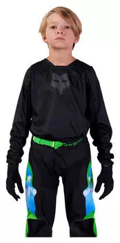 Блэкаут Молодежный трикотаж Fox, черный