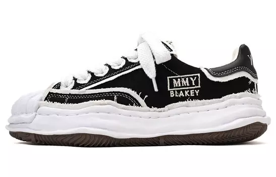 Blakey OG Sole Low Черный Белый Mihara Yasuhiro