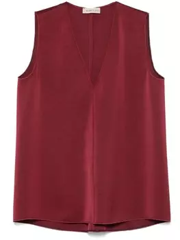 Blanca Vita атласная блузка, красный