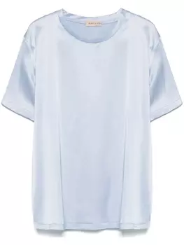 Blanca Vita атласная футболка, синий