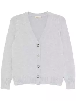 Blanca Vita кардиган из натуральной шерсти, серый