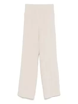 Blanca Vita льняные брюки, нейтральный