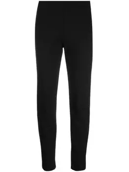 Blanca Vita легинсы с завышенной талией и складками, черный