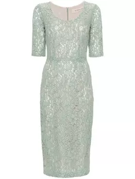Blanca Vita платье миди Alnus, зеленый
