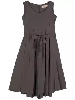 Blanca Vita платье миди без рукавов, серый