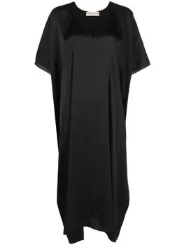 Blanca Vita платье с V-образным вырезом, черный