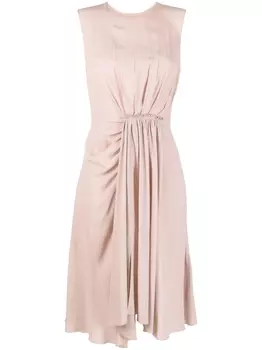 Blanca Vita платье со сборками, розовый