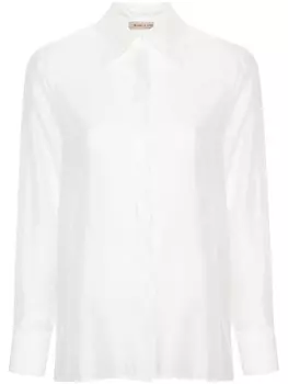 Blanca Vita полупрозрачная рубашка Cedry, белый