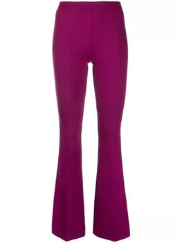 Blanca Vita расклешенные брюки средней посадки, фиолетовый