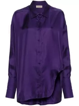 Blanca Vita шелковая рубашка Calanthe, фиолетовый