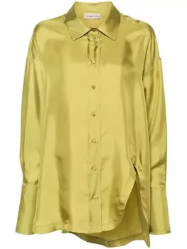 Blanca Vita шелковая рубашка Calanthe, зеленый