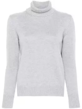 Blanca Vita свитер в рубчик, серый