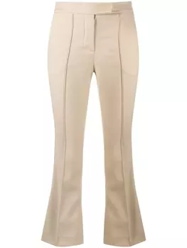 Blanca Vita укороченные брюки Portula, нейтральный цвет