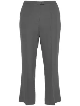 Blanca Vita укороченные расклешенные брюки Pleomele, серый