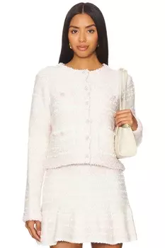 Бланка кардиган Loveshackfancy, красный