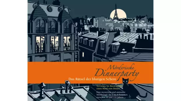 Blaubart Verlag Убийственный званый ужин Тайна кровавых ножниц Ролевая игра