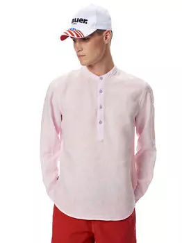 BLAUER Льняная Рубашка, розовый