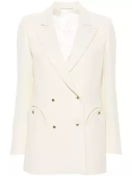 Blaz Milano блейзер Resolute Everyday из натуральной шерсти, нейтральный цвет