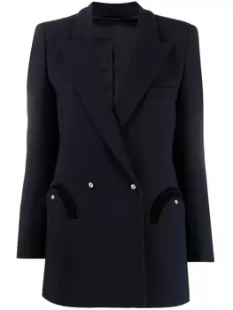 Blaz Milano двубортный блейзер, синий