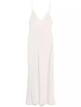 Blaz Milano платье макси Manipur, нейтральный цвет