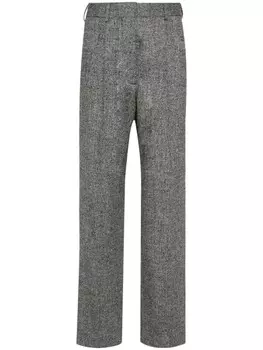 Blaz Milano штаны из лисьего меха, серый